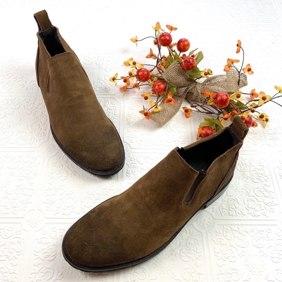 Bacco Bucci Suede Leather Meredith Boot SZ 9 - Picture 5 of 6